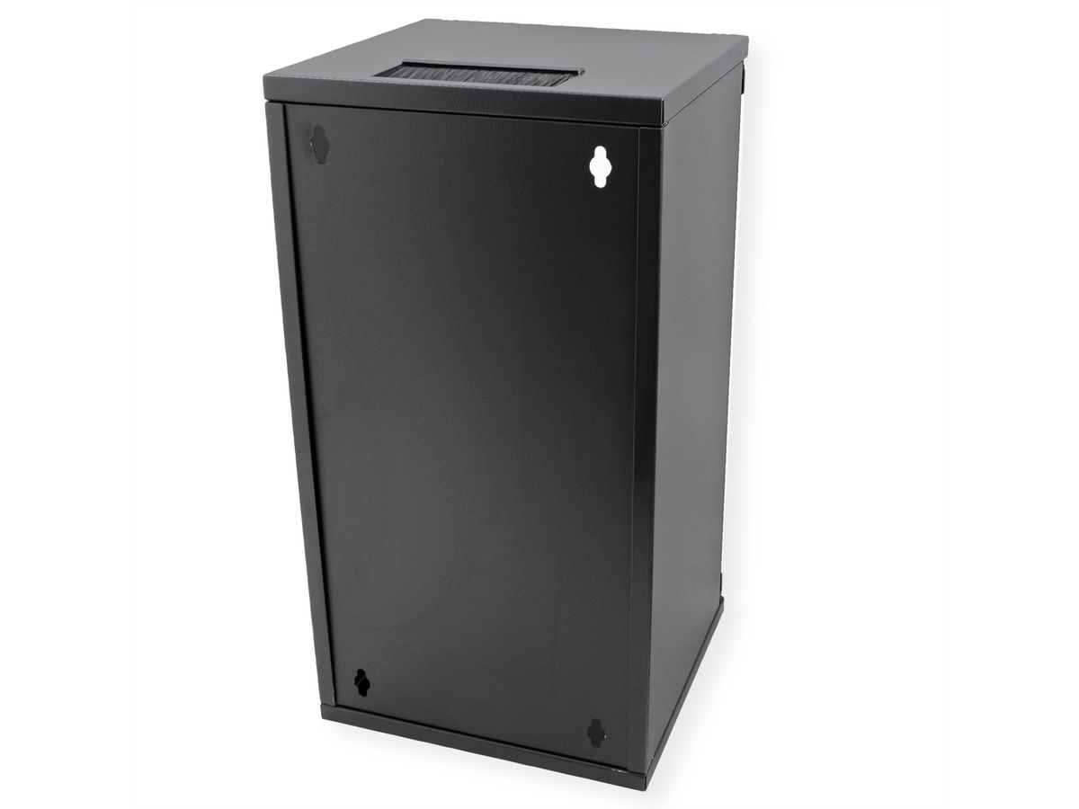 ROLINE 10" Boîtier mural 12U, 312x300 LxP  noir