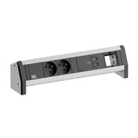 BACHMANN DESK 2xUTE 1xUSB C/C 100W, 1xCM