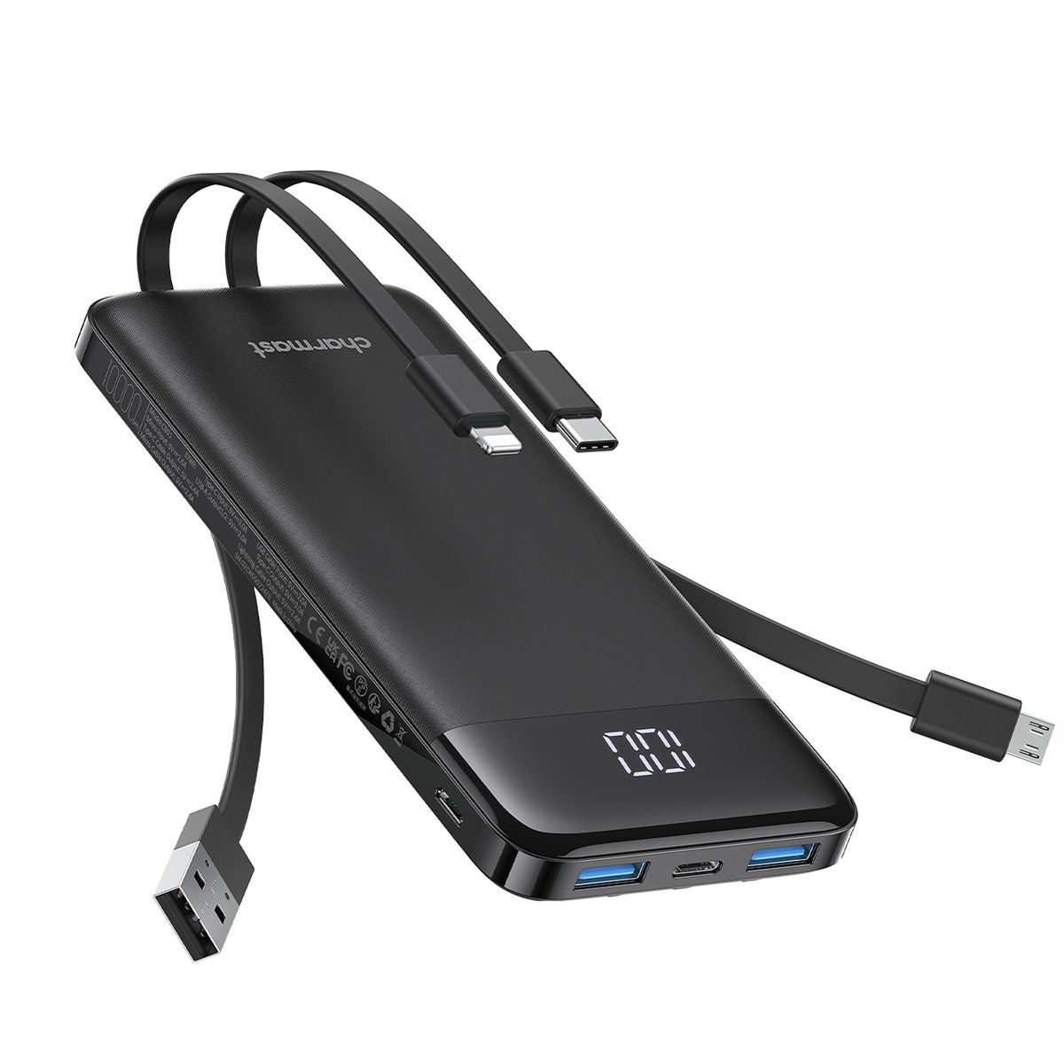 CHARMAST Powerbank W1148 10000mah noir