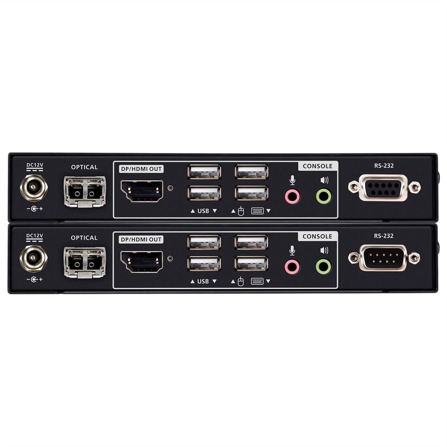 ATEN CE990 Prolongateur KVM optique USB True 4K DisplayPort/HDMI, True 4K à 10 km