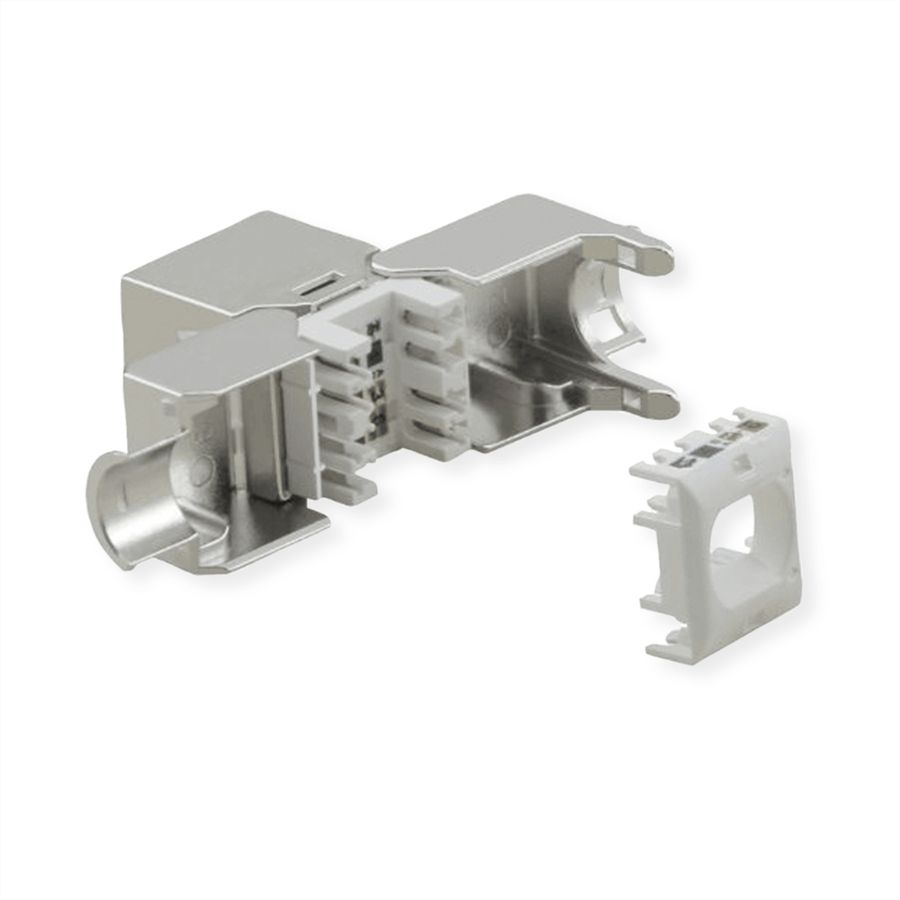 VALUE Keystone Cat.6A (Classe EA), blindé, sans outil, SuperSLIM