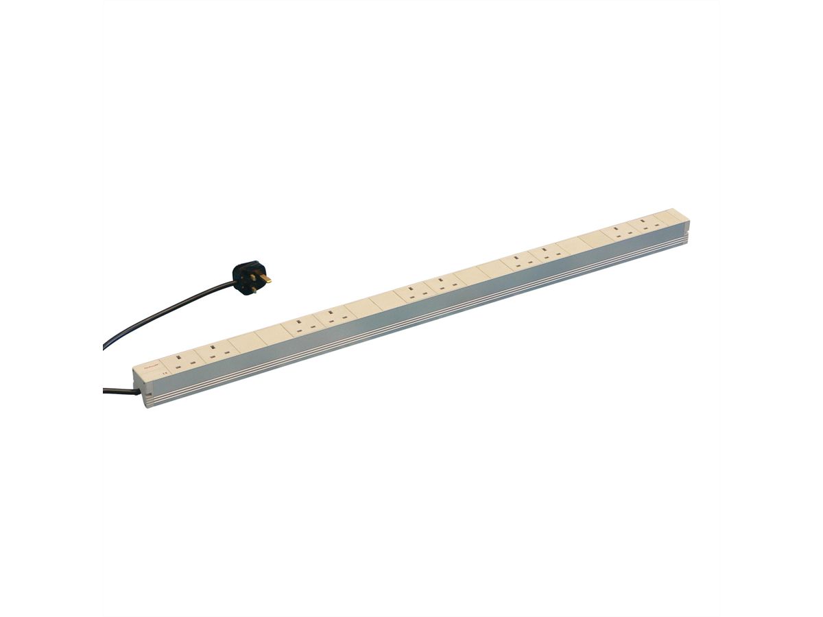 Bâti de prises SCHROFF, BS, 10 prises