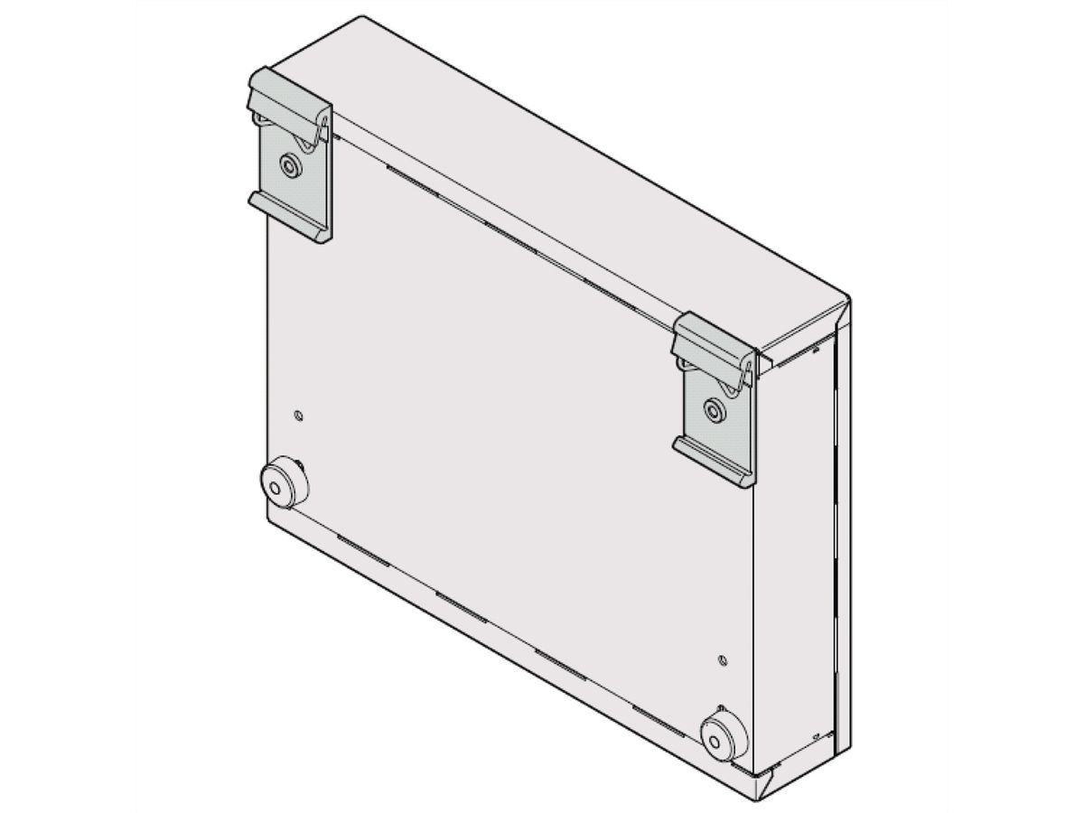 SCHROFF Interscale Adaptateur pour rail DIN, version courte