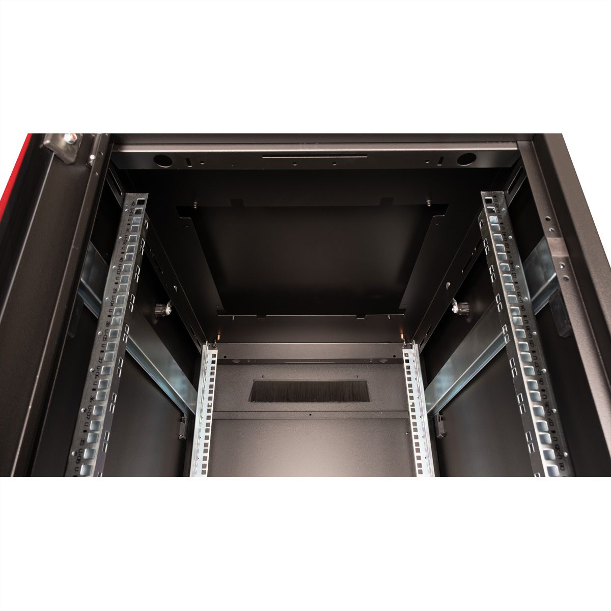 ROLINE 19" Baie réseau Pro 42U, 600x800 LxP Porte verre noir