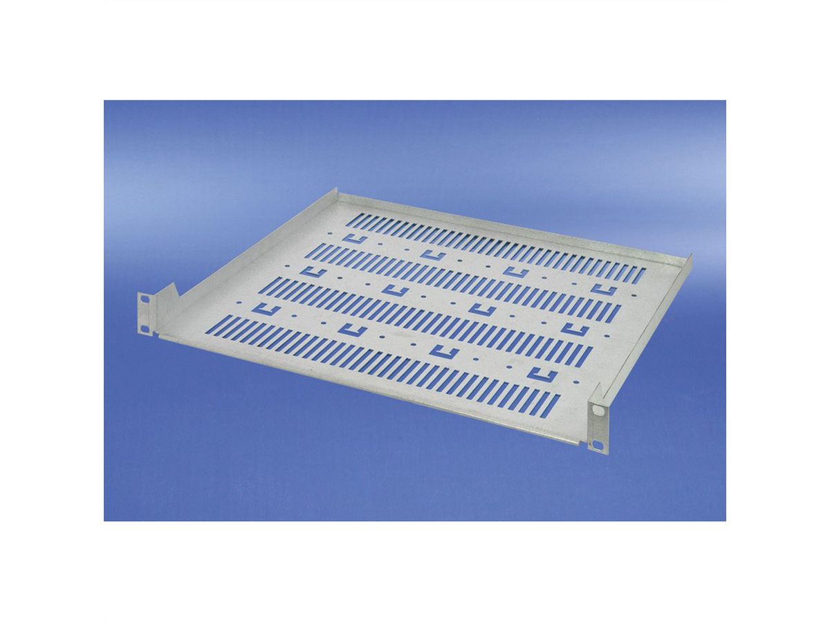 SCHROFF Tablette 19", 1 U, AlZn