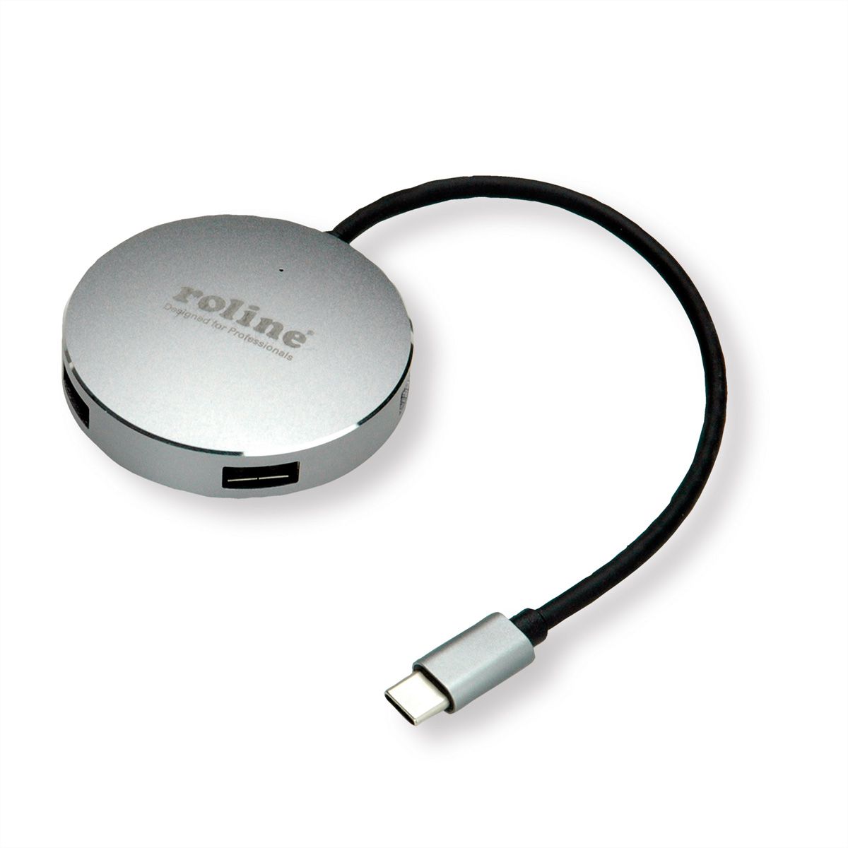 ROLINE Hub USB 3.2 Gen 1, 4 ports, prise type C