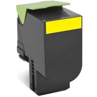 Lexmark 80C2XYE Cartouche de toner Original Jaune 1 pièce(s)