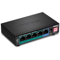 TRENDnet TPE-LG50 Switch PoE+ longue portée Gigabit à 5 ports