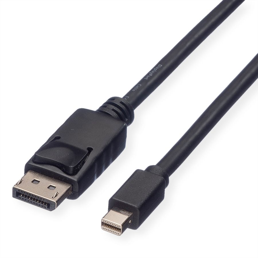 ROLINE GREEN Câble DisplayPort DP M - Mini DP M, TPE, noir, 2 m
