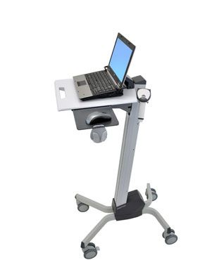 Ergotron Neo-Flex Laptop Cart Gris bureau d'ordinateur