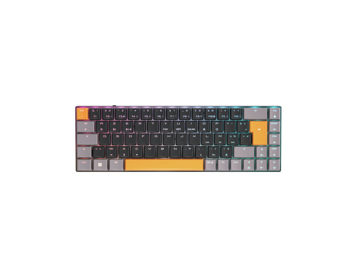 CHERRY MX-LP 2.1 Compact Wireless Clavier RF sans fil + Bluetooth noir