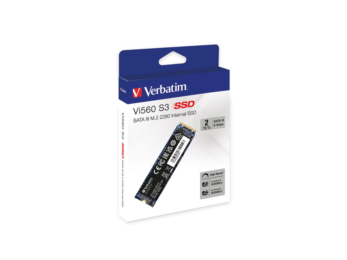Verbatim Vi560 S3 M.2 2 To Série ATA III 3D NAND