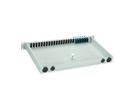 TELEGÄRTNER BASIS eco Panneau FO avec coupleurs, 6x SC Duplex, bleu, OS2