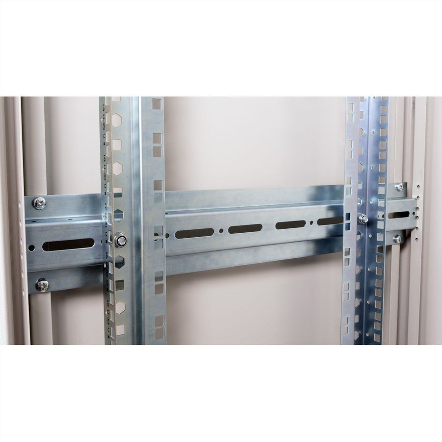 ROLINE 19" Baie réseau Pro 47U, 600x600 LxP Porte verre gris