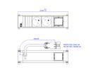 BACHMANN POWER FRAME 2xUTE 1xCM 0,2m GST18 RAL9010
