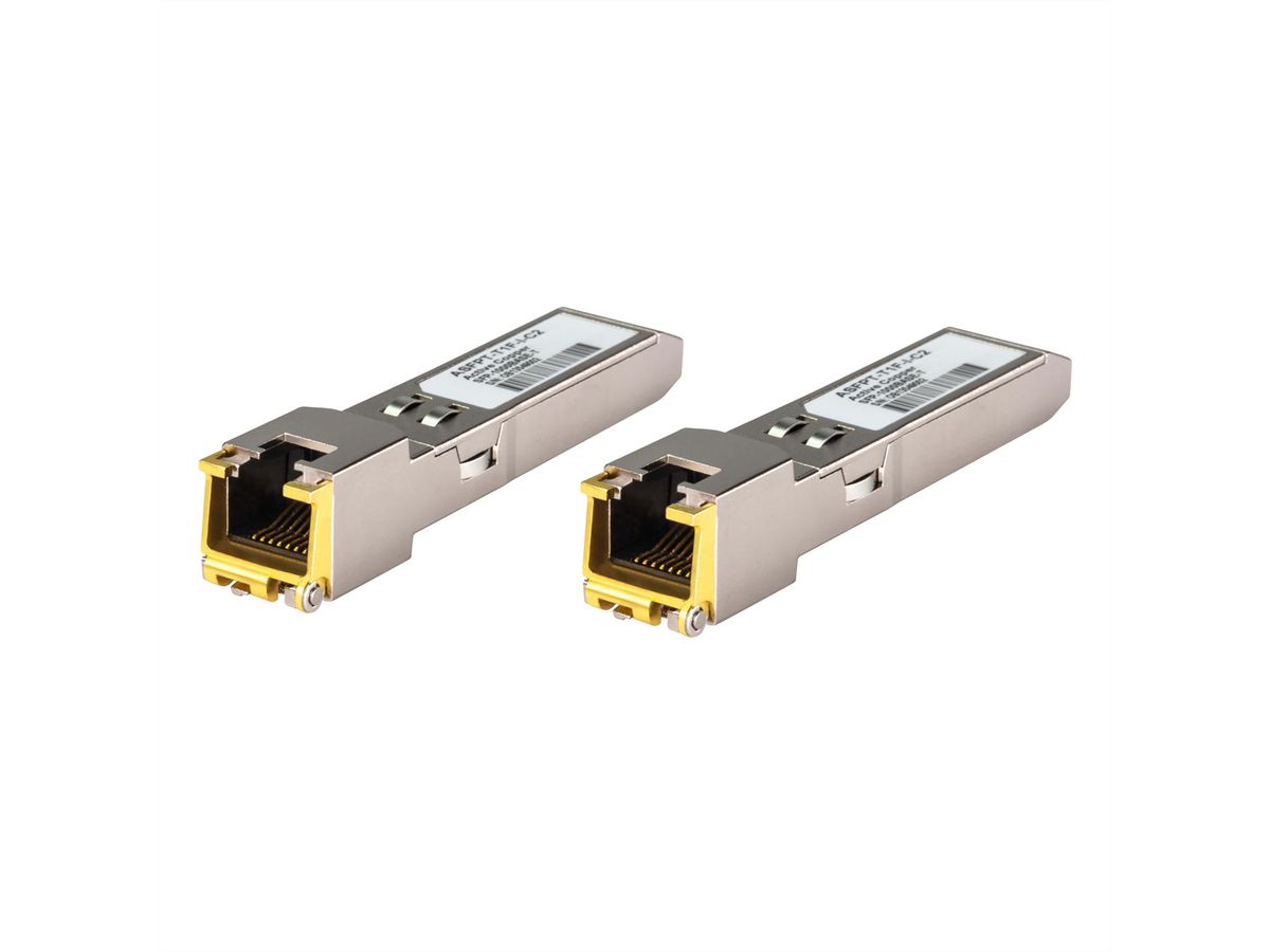 ATEN 2A-143G Émetteur-récepteur SFP Ethernet cuivre 1 Gb