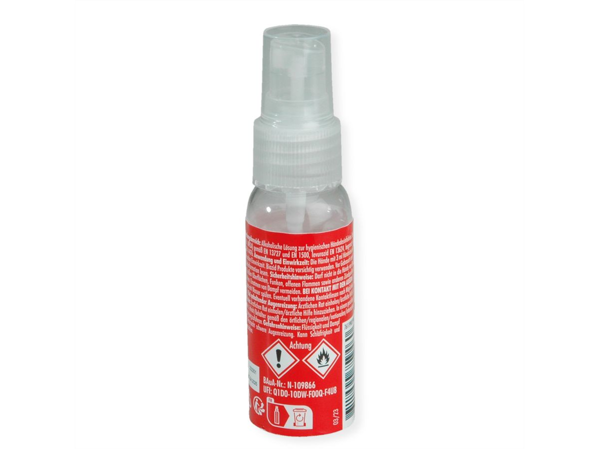 ROLINE Désinfectant pour les mains, 30ml