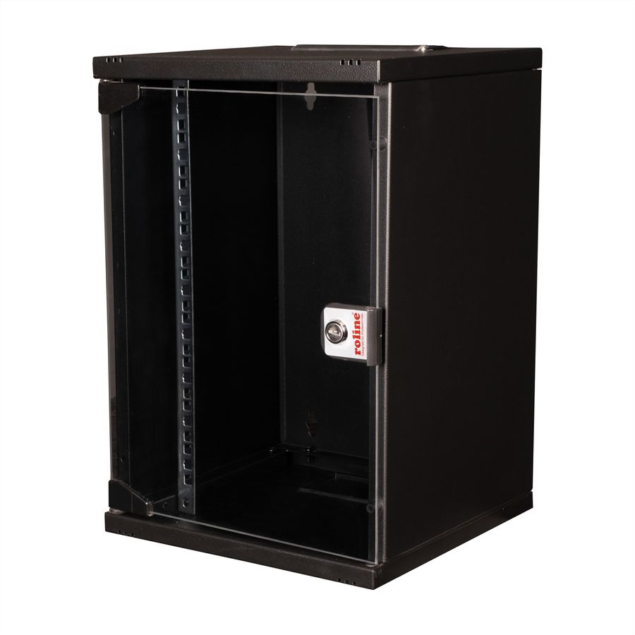 ROLINE 10" Boîtier mural 9U, 312x300 LxP  noir