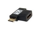 VALUE Adaptateur T-HDMI, HDMI  - HDMI Mini + HDMI Micro