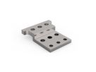 SCHROFF Rail en Z pour connecteur, EN 60603-2, 4 CV