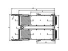 Adaptateurs de test SCHROFF pour VMEbus, P1, 3 U, 220 mm