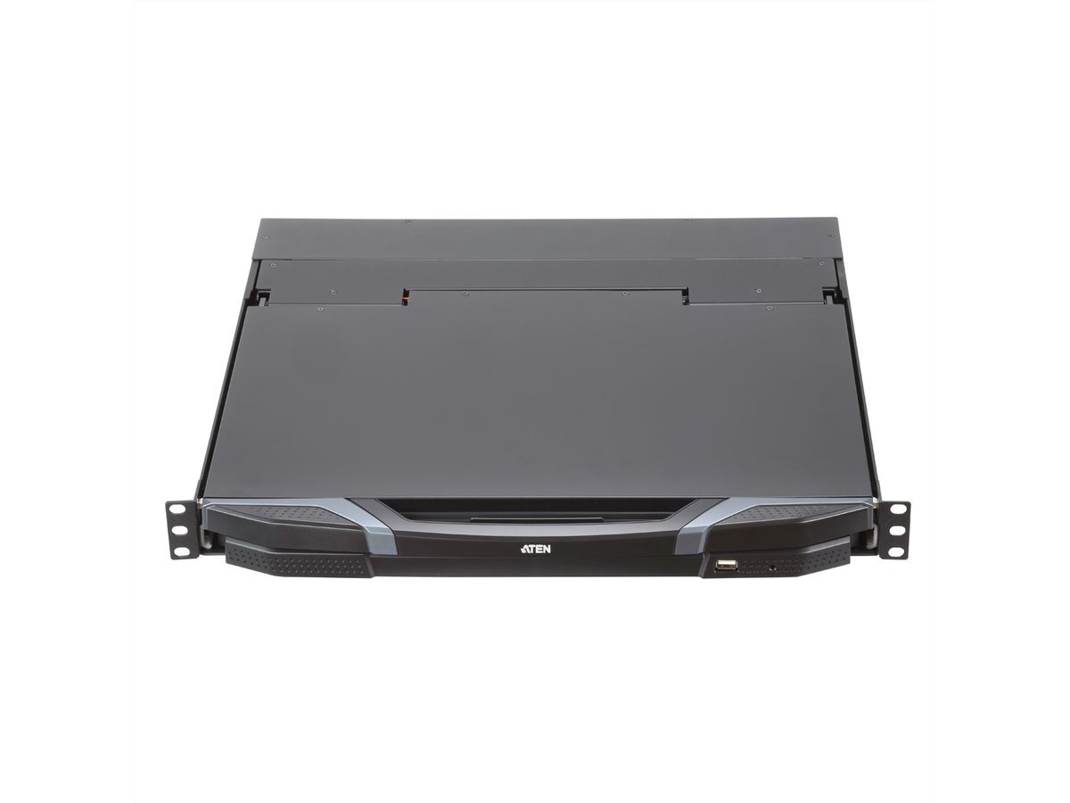ATEN CL3800NW Console KVM USB HDMI DVI VGA Dual Rail, FR-Layout