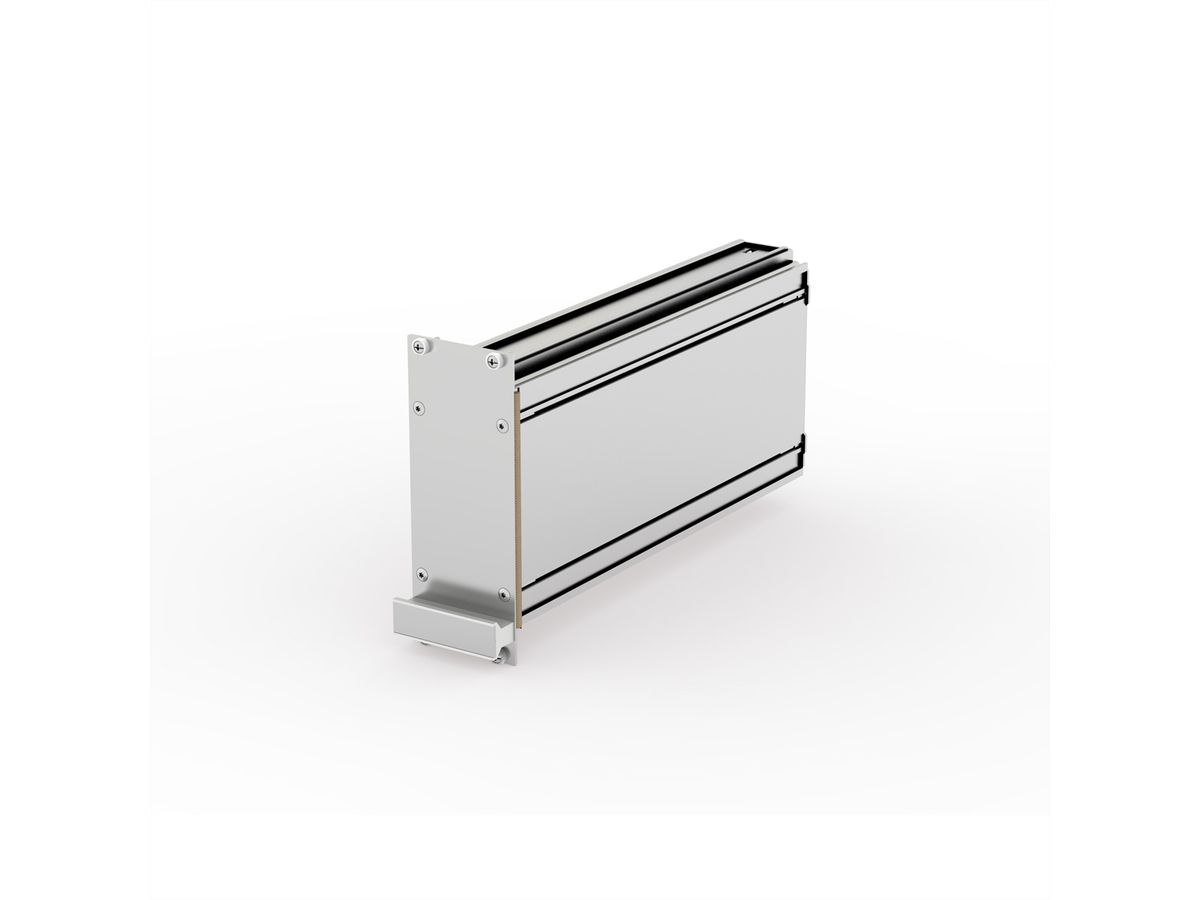 SCHROFF, kit d'unités enfichables PRO, blindé, capot lisse, 1 connecteur, 3 U, 10 HP, 227 mm