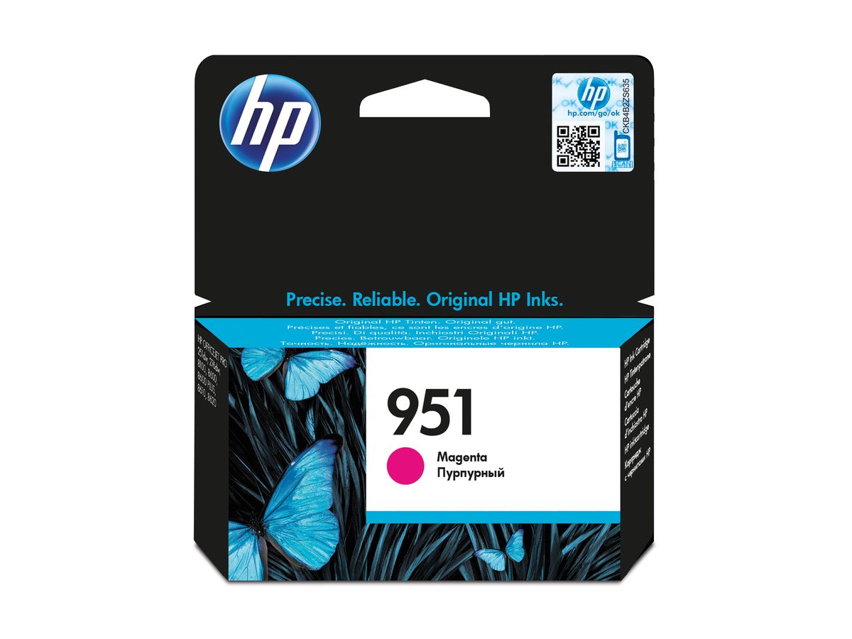 HP Cartouche authentique d'encre magenta 951