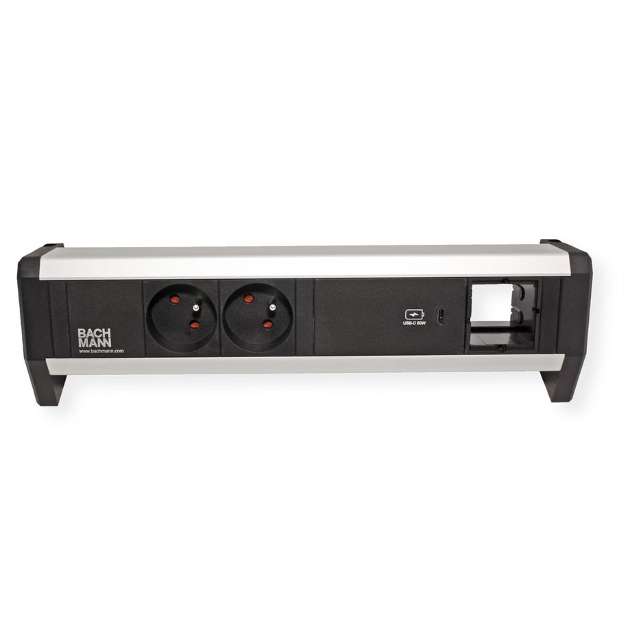 BACHMANN DESK 2xUTE 1xUSB C 60W 1xCM GST18