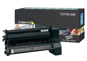 Lexmark C780H1YG Cartouche de toner Original Jaune 1 pièce(s)