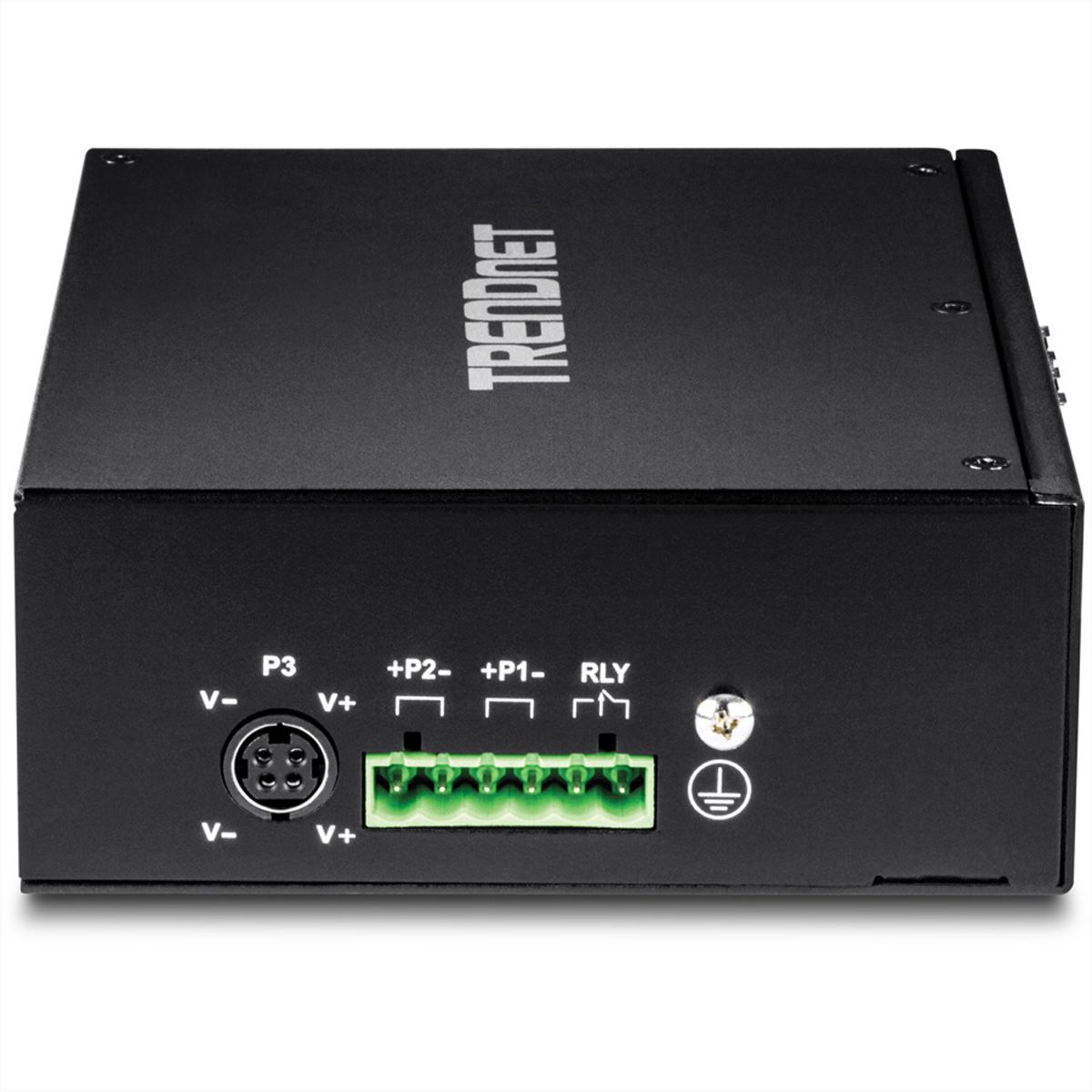 TRENDnet TI-PG102 Switch Rail DIN PoE+ Gigabit industriel à 10 ports