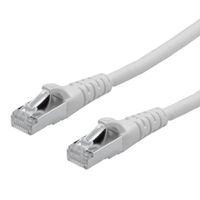 Cordon Cat.6A (Class EA) FTP AWG26, gris, 0,5 m