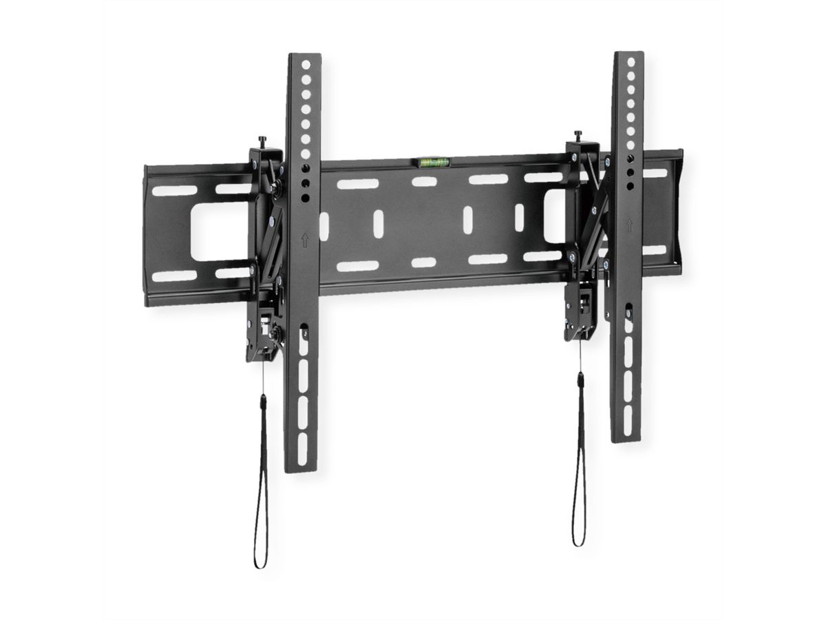 VALUE Support mural TV, distance murale de 47 mm, inclinable, <203,2cm/80", <75kg