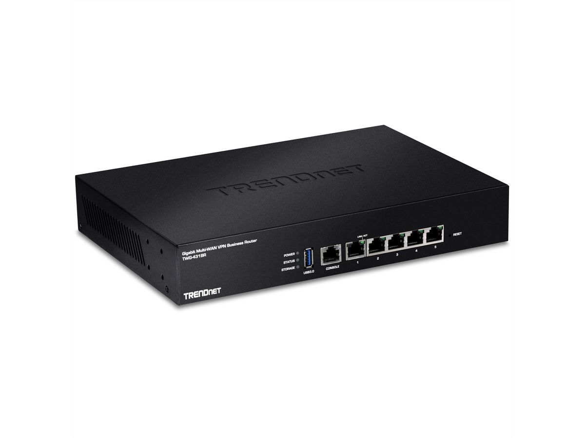 TRENDnet TWG-431BR Ethernet/LAN Noir Routeur connecté
