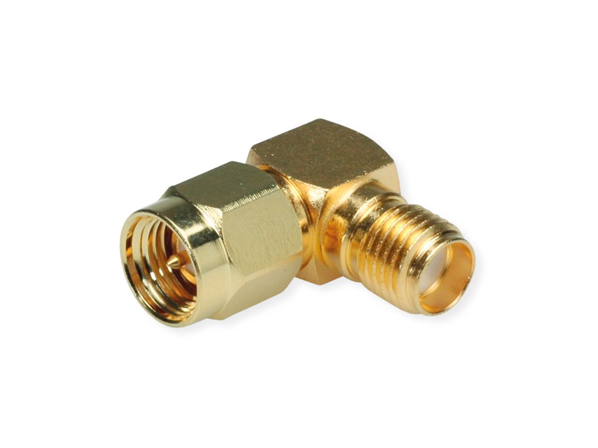 TELEGÄRTNER Connecteur SMA mâle/femelle, coudé
