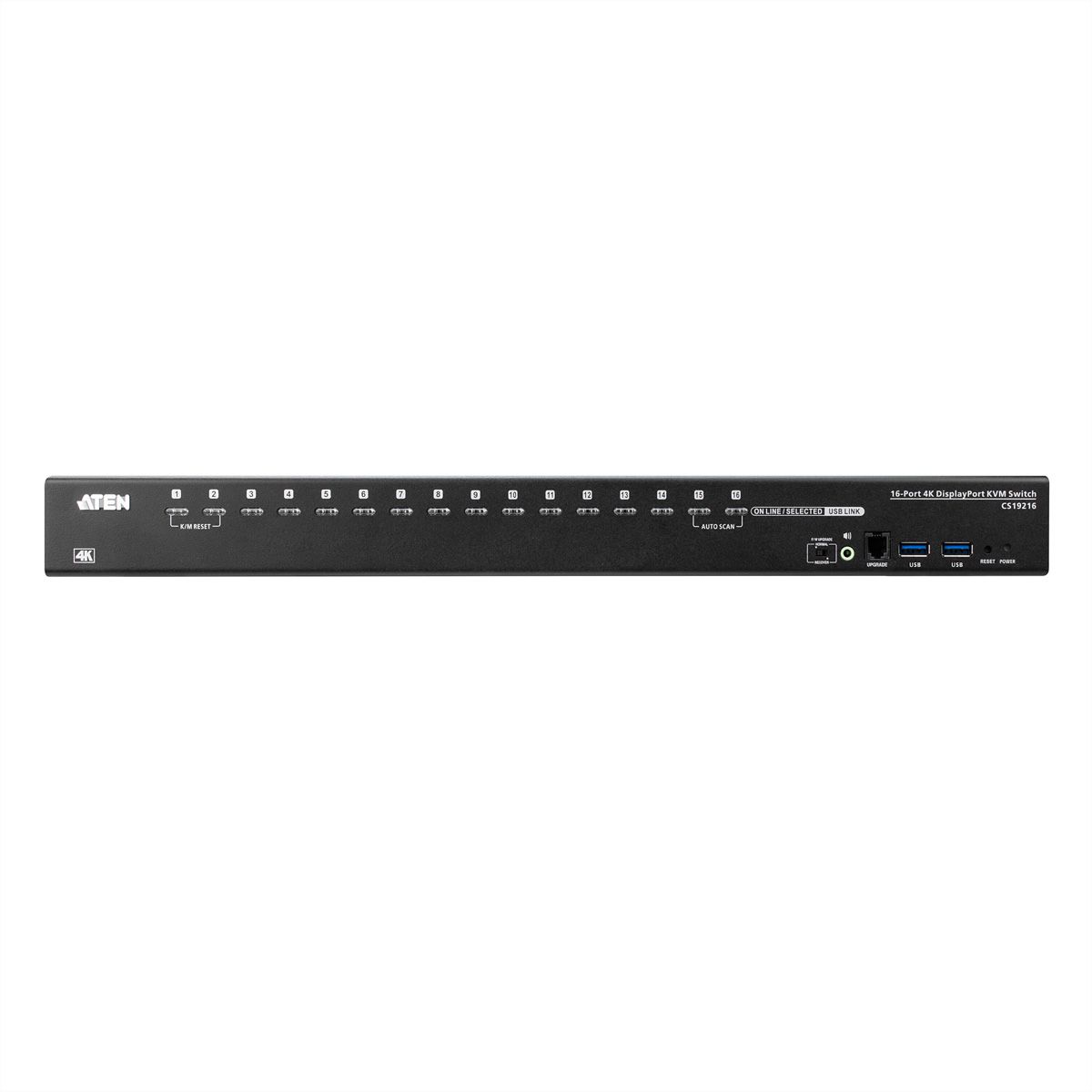 ATEN CS19216 Commutateur KVM DisplayPort 4K 16 ports USB 3.0