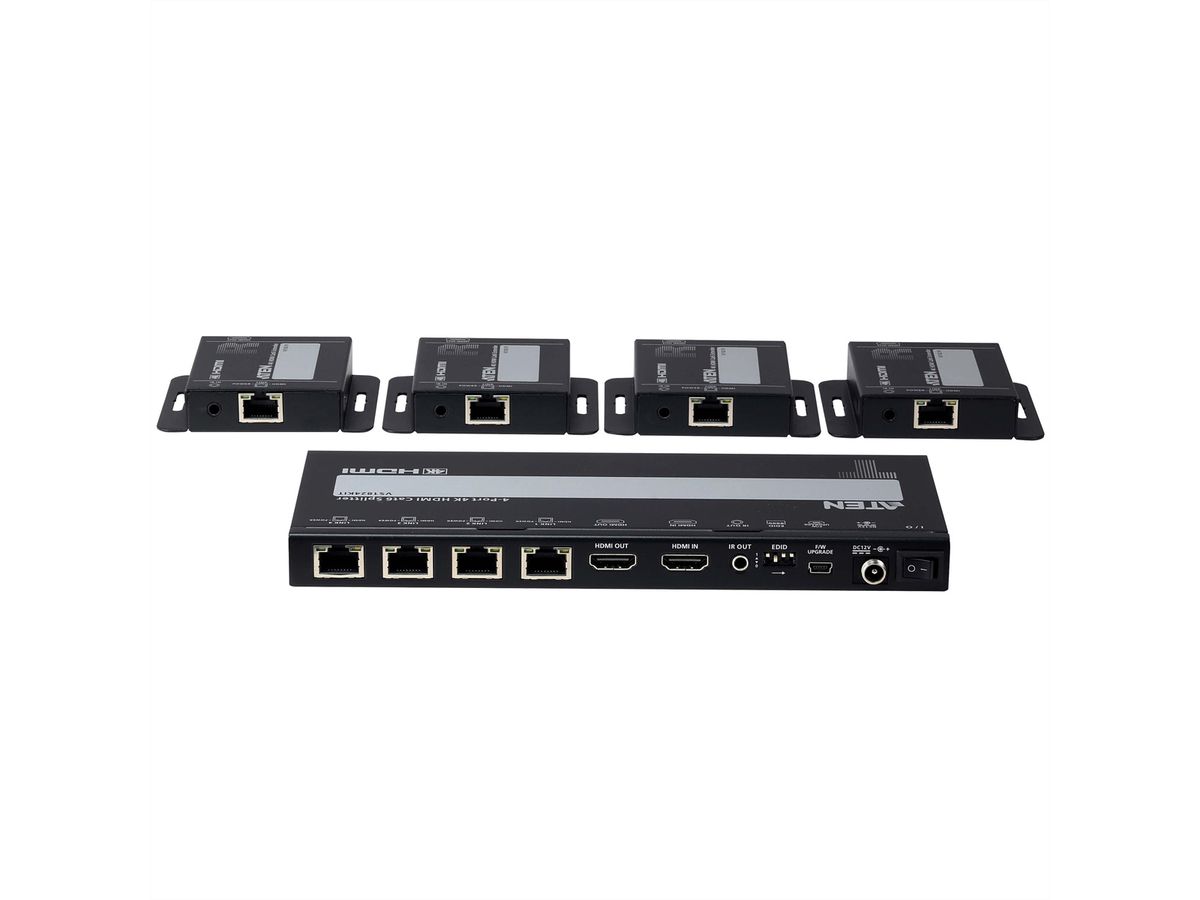 ATEN VS1824KIT Répartiteur 4K HDMI Cat 6 avec récepteurs