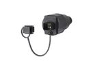 METZ CONNECT E-DAT Industry IP67 V4 coupleur de câbles, + RJ45 insert de field jack Cat.6 Class EA, T568B