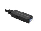 ROLINE Câble prolongateur USB 3.2 Gen 1 actif, Type A - C, noir, 5 m