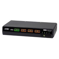 ATEN CS1184DPH4 Commutateur KVM sécurisé universel, 4 ports USB 5K DisplayPort/HDMI