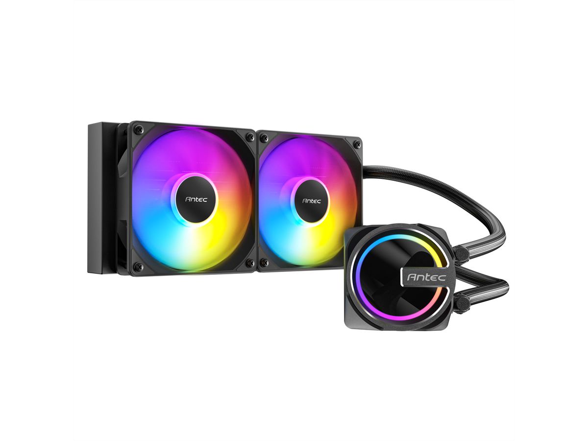 ANTEC Skeleton 240 ARGB Ventilateur de processeur Watercooling, noir