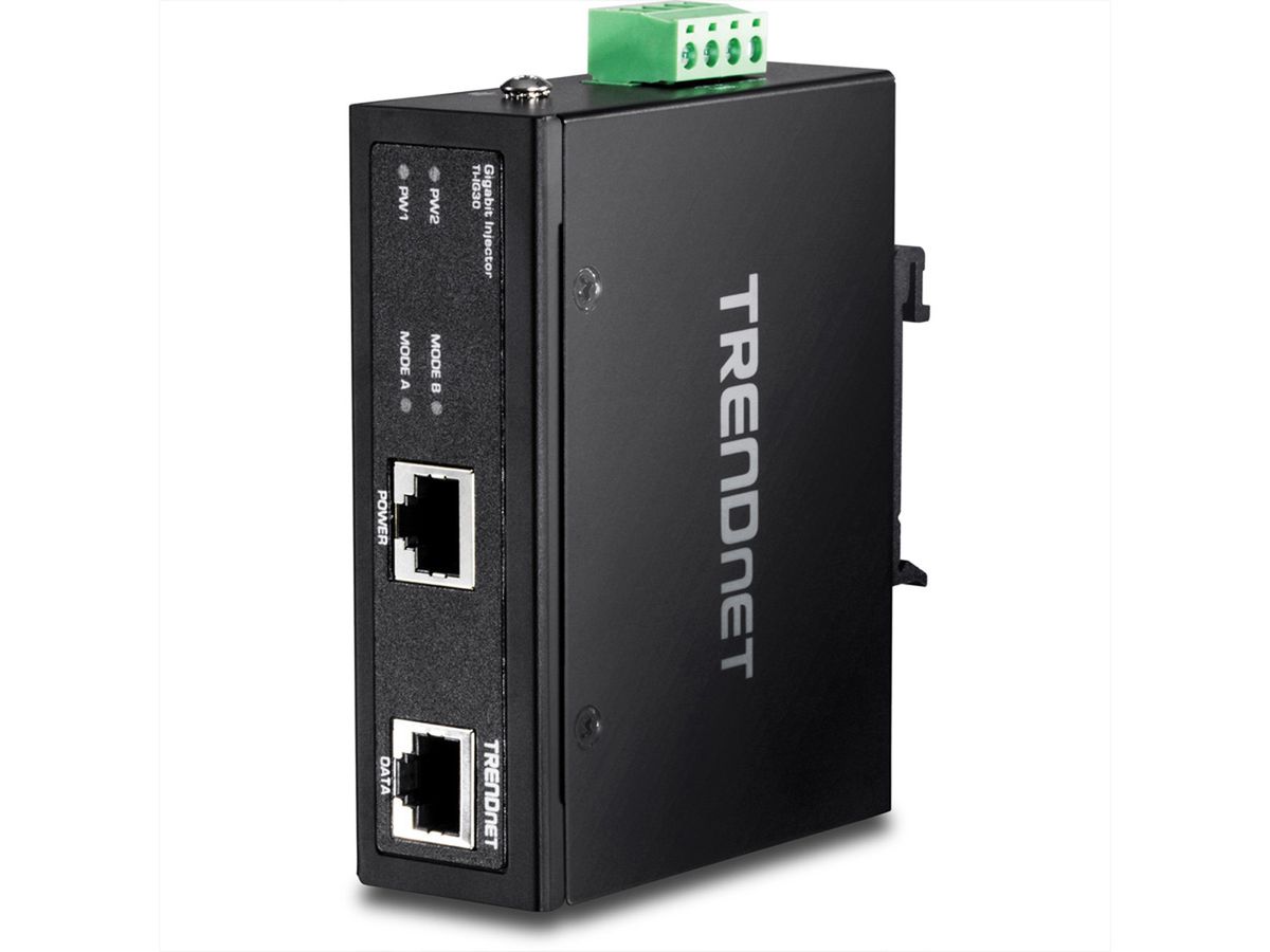 TRENDnet TI-IG30 Injecteur industriel renforcé PoE+ Gigabit