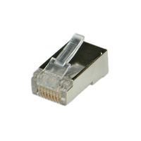 ROLINE Connecteur modulaire blindé, Cat.5e (Classe D), 10 unités