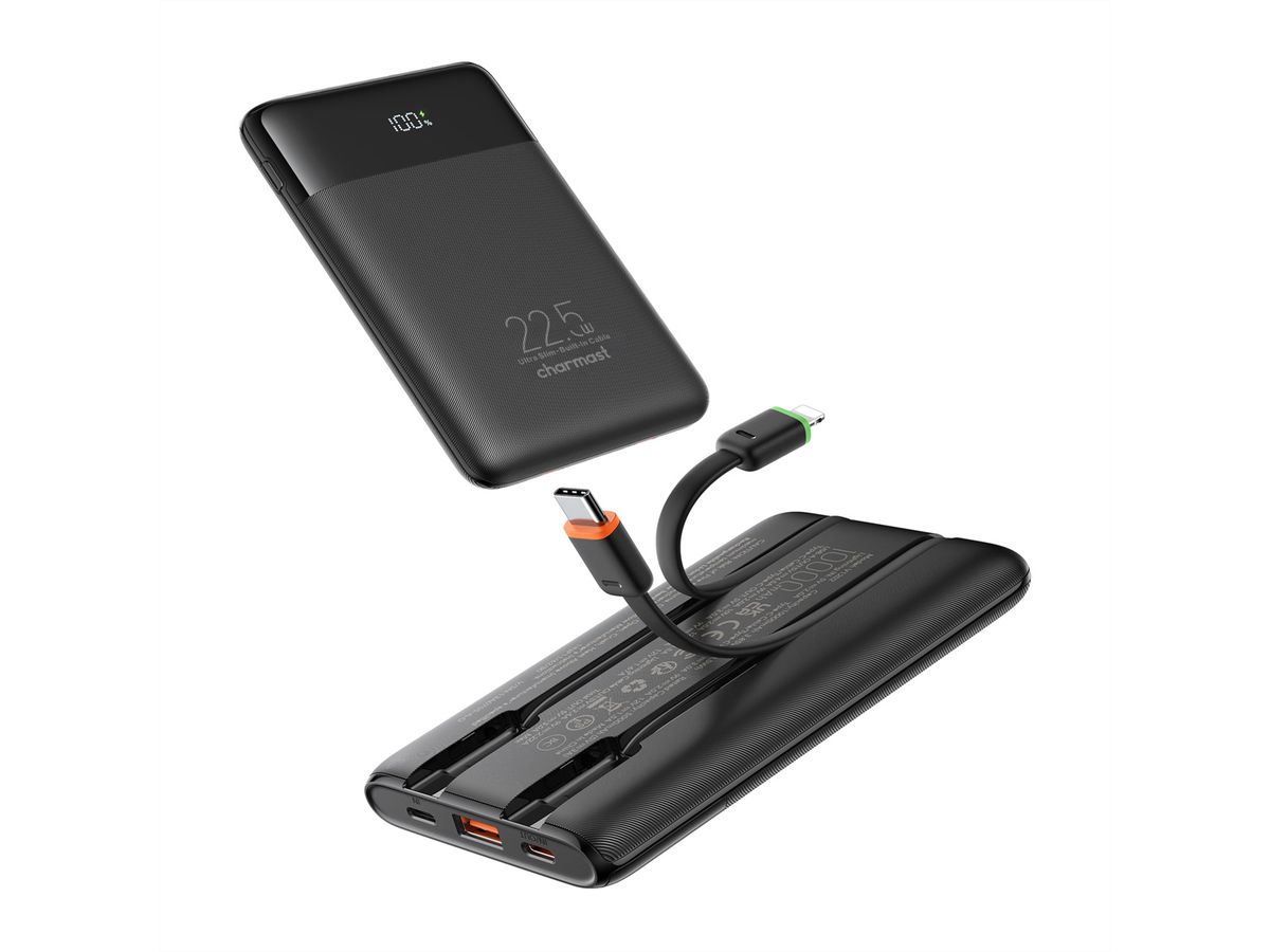 CHARMAST Powerbank W1202 10000mah noir