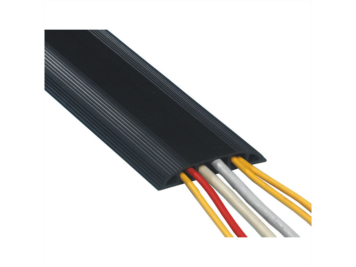 DATAFLEX Pont pour câbles, noir, 3 m