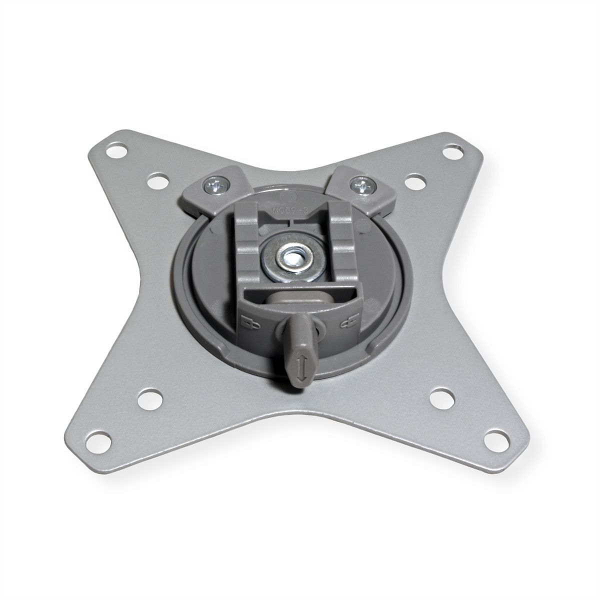ROLINE Support double LCD, fixation sur bureau, vérin à gaz, 5 articulations, 17-23", jusqu'à 2x 9 kg, argent