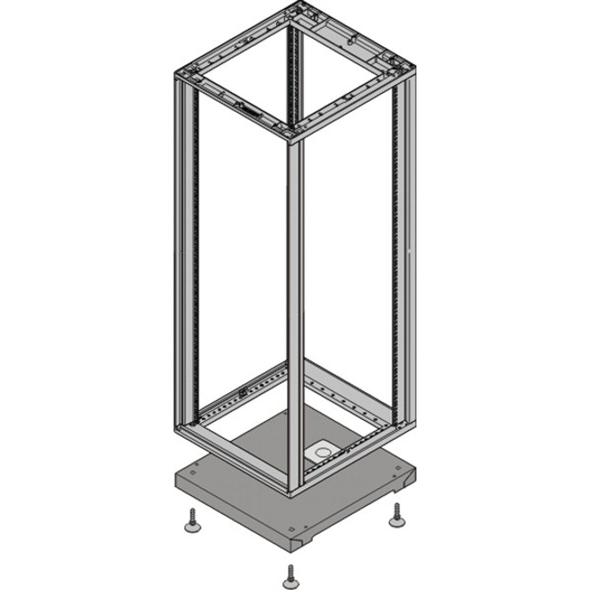 SCHROFF Novastar Base/Plis, 45H 553W 500D