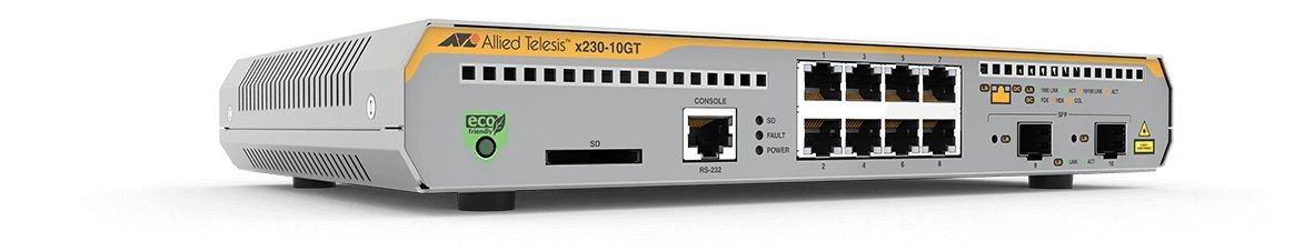 Allied Telesis AT-x230-10GT-50 Géré L3 Gigabit Ethernet (10/100/1000) Gris