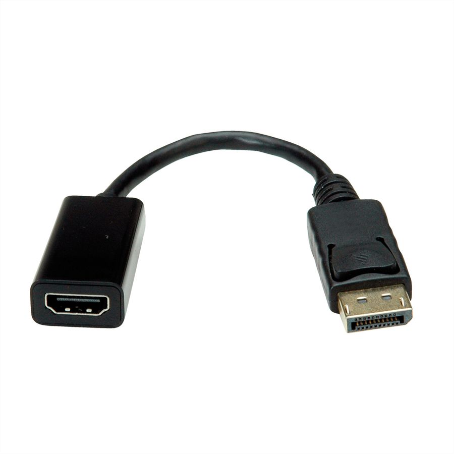VALUE Adaptateur DisplayPort - HDMI, DP M-HDMI F