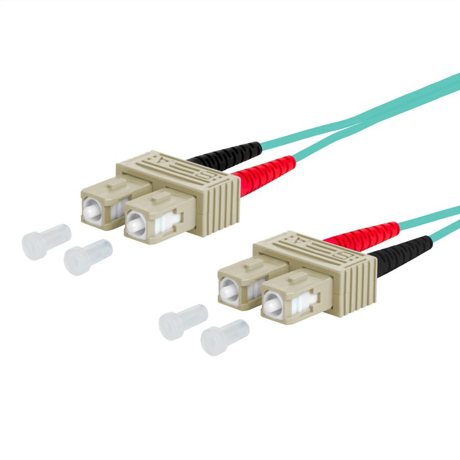 METZ CONNECT OpDAT cordon de brassage, SC-D/SC-D OM3, 2 m